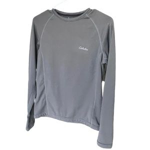 Cabelas Mid Weight Long Sleeve Size S